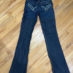 William Rast Dark Blue Bootcut Jeans